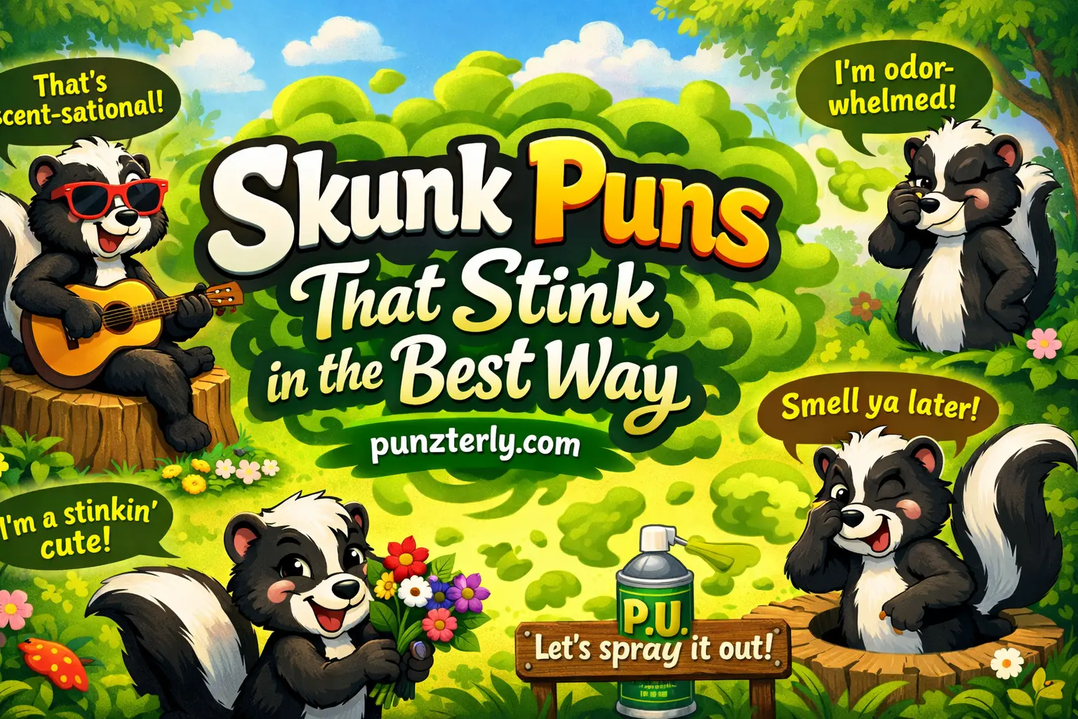 Skunk Puns