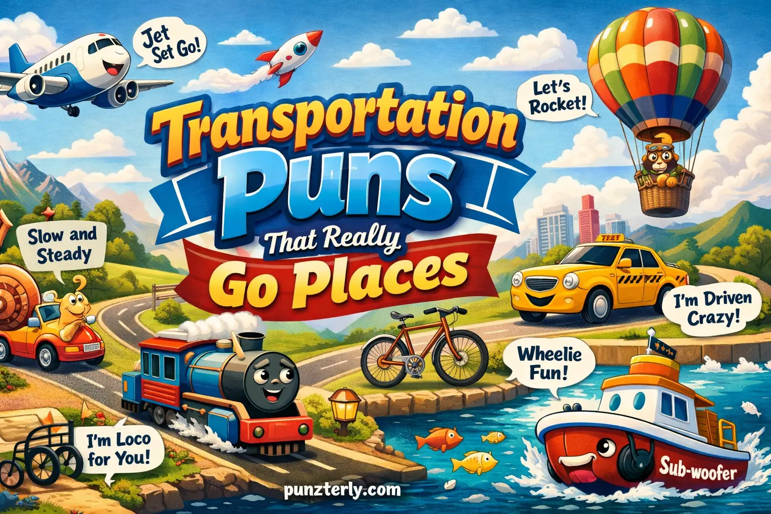 Transportation Puns