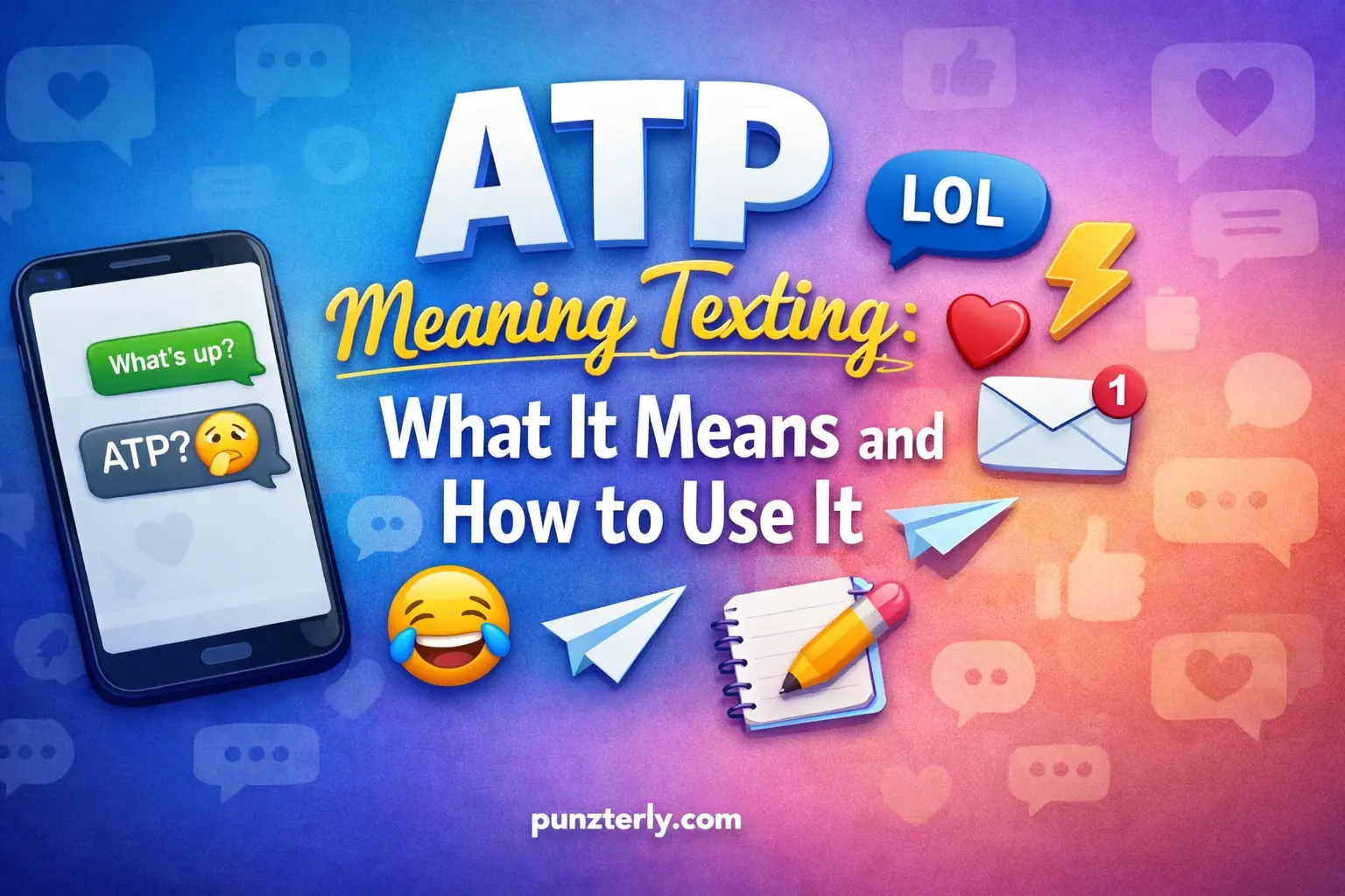 ATP Meaning Texting