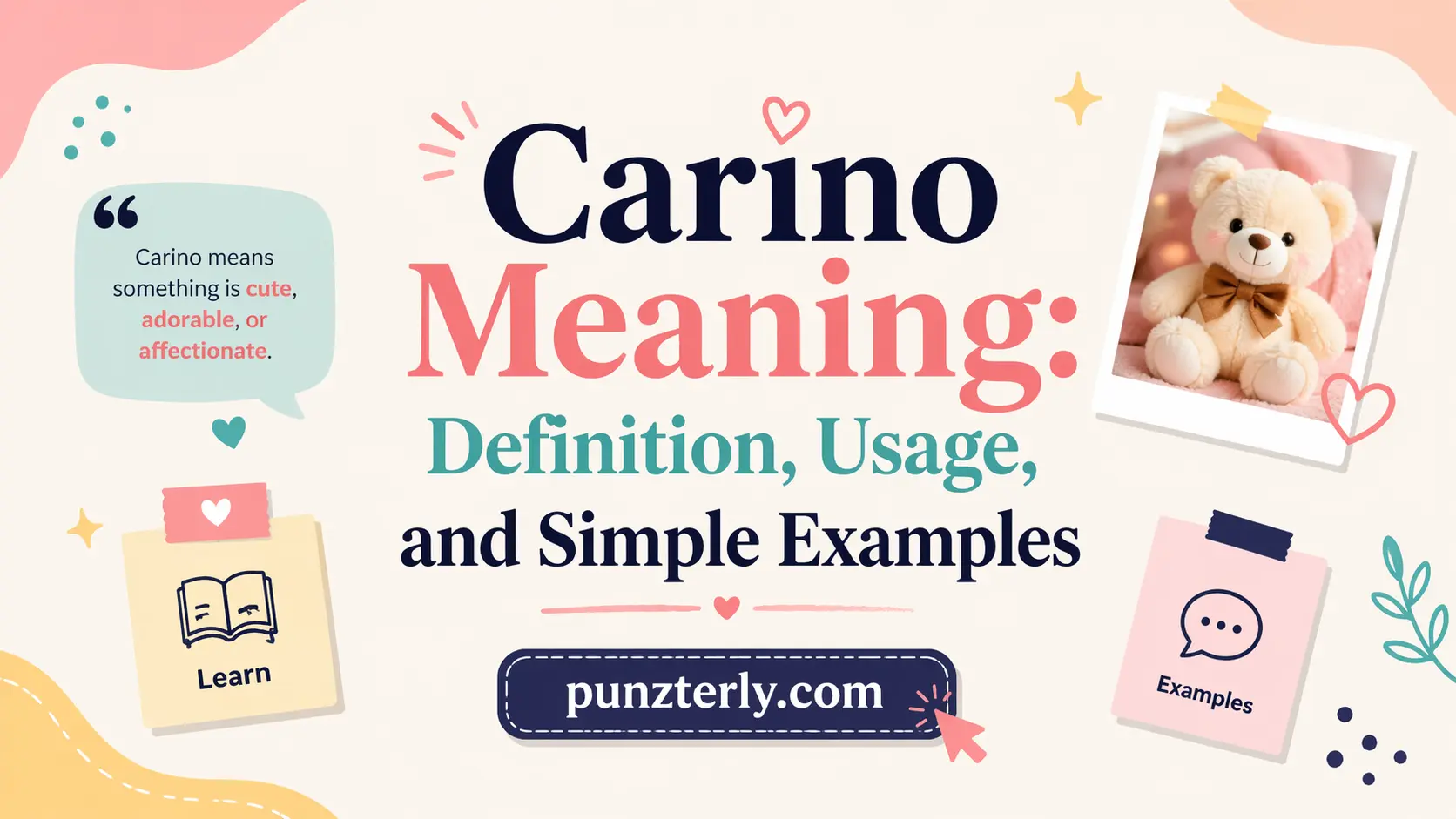 Carino Meaning