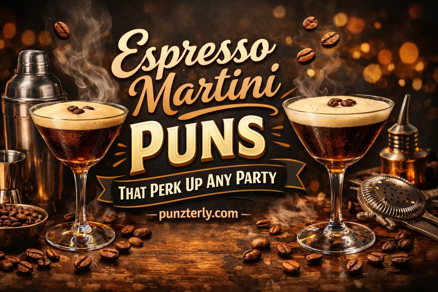 Espresso Martini Puns