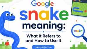 google snake meaning