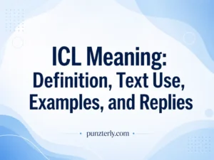ICL Meaning