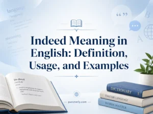 Indeed Meaning in English