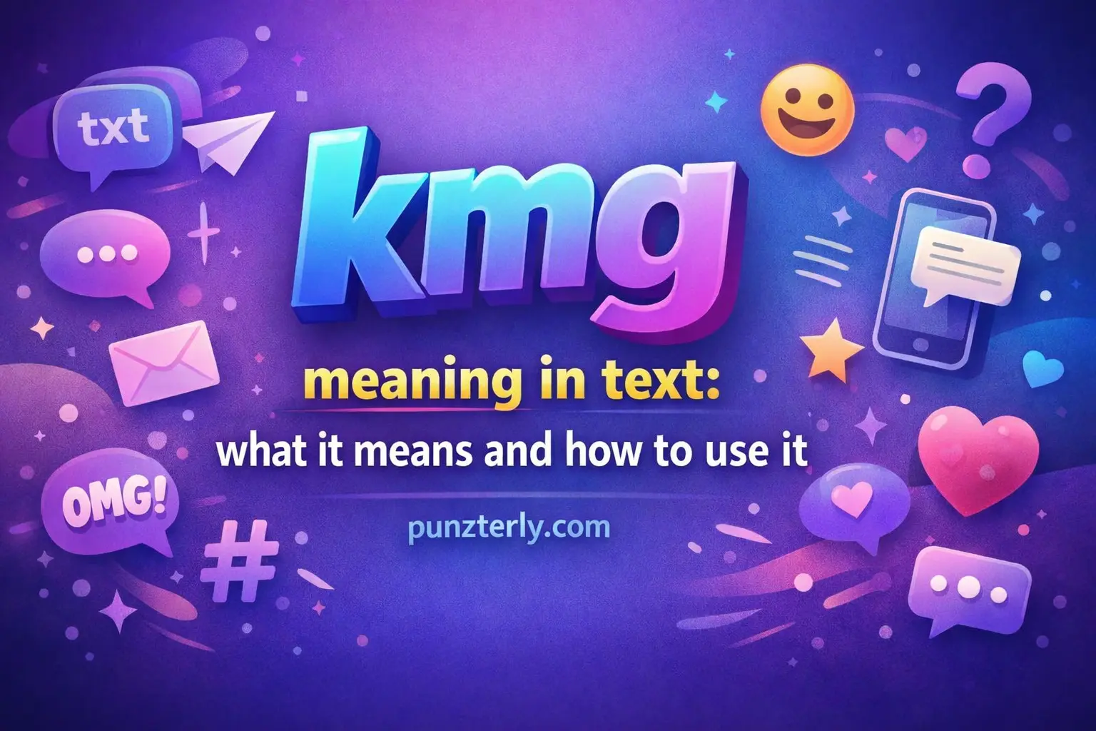kmg meaning in text