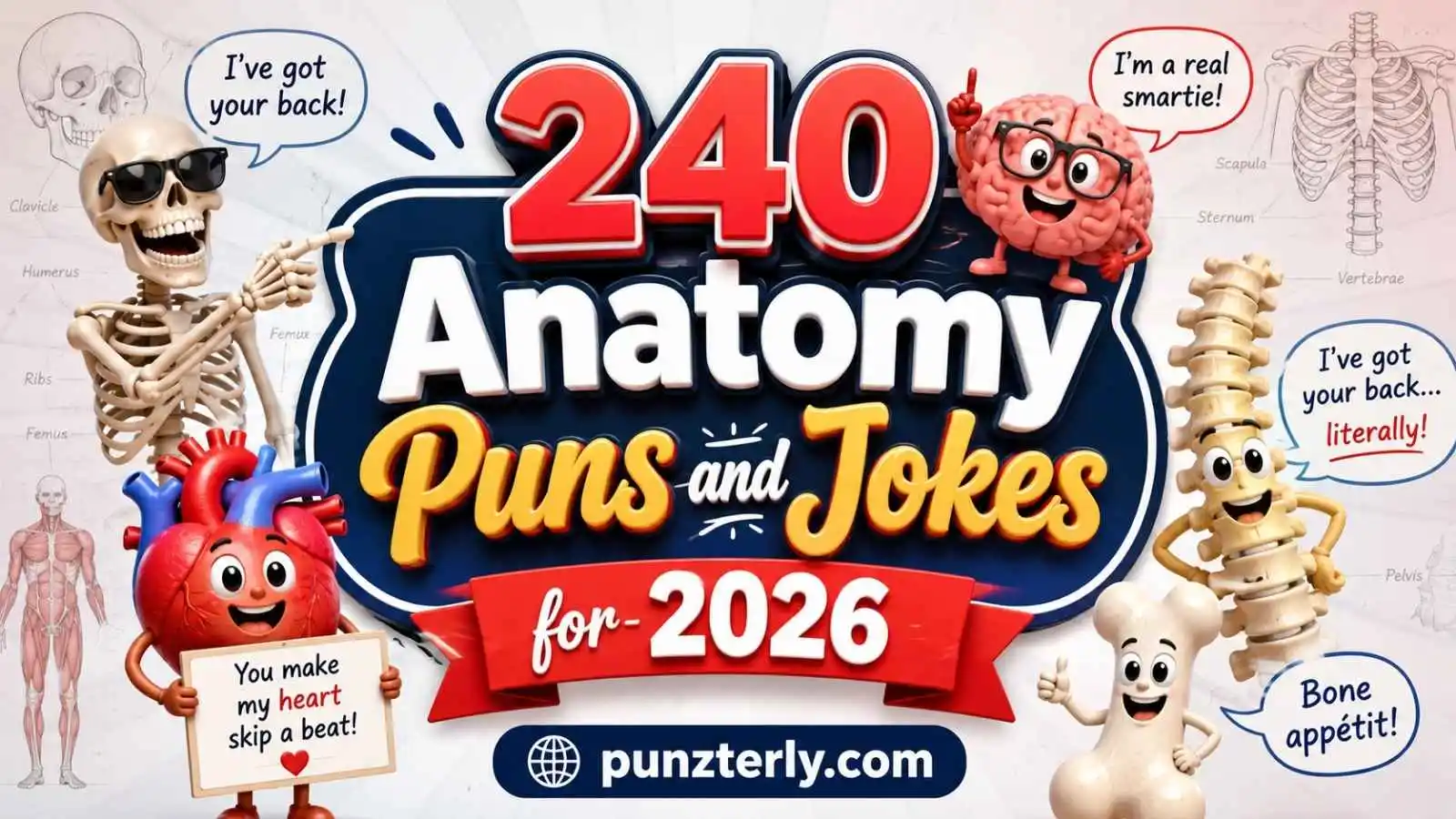 Anatomy Puns and Jokes