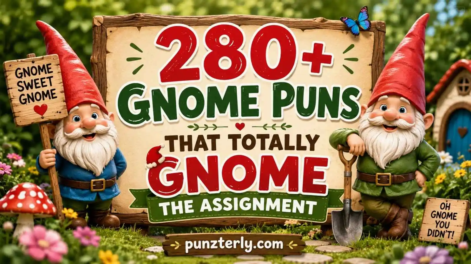 Gnome Puns