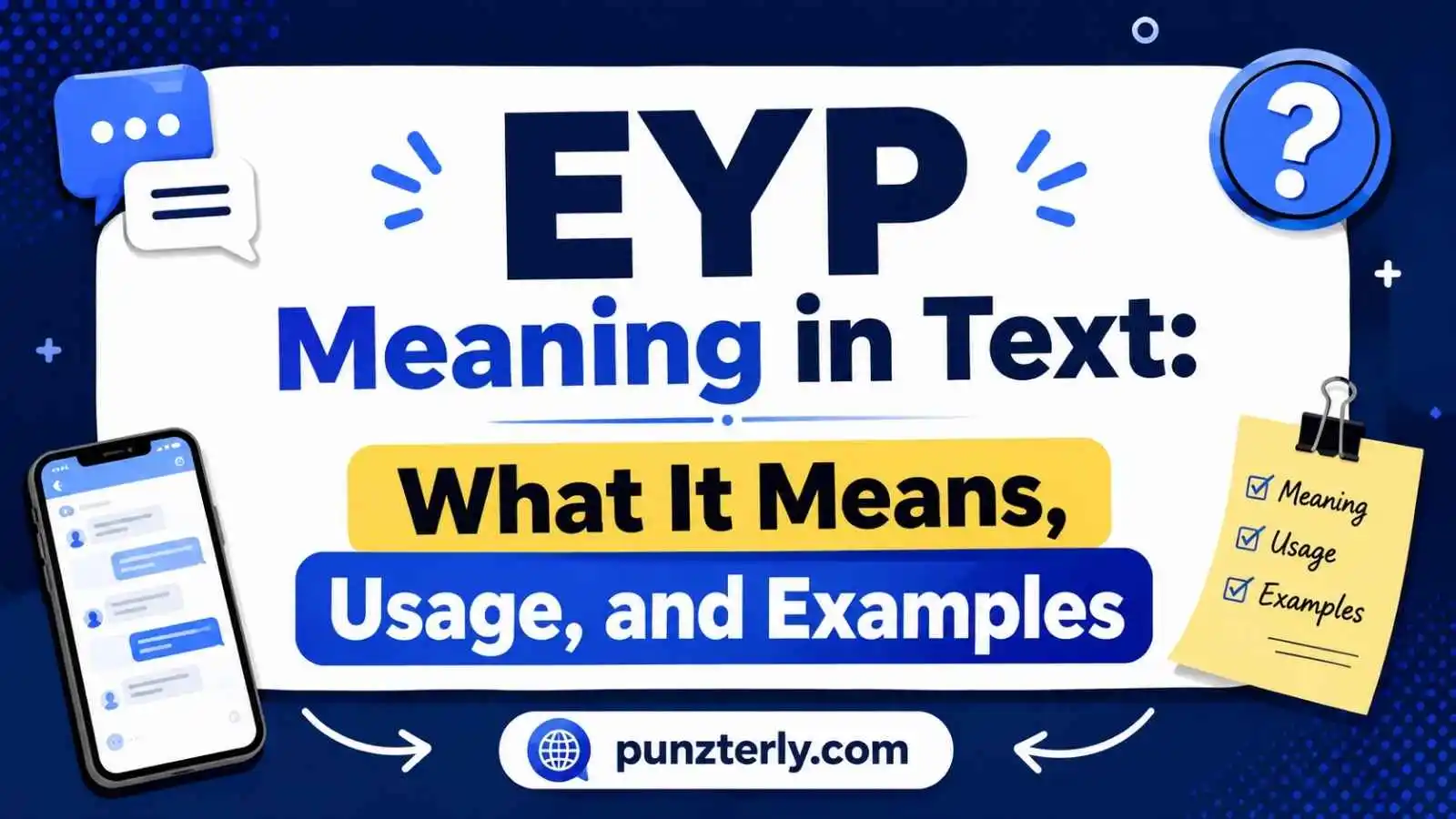 EYP Meaning in Text
