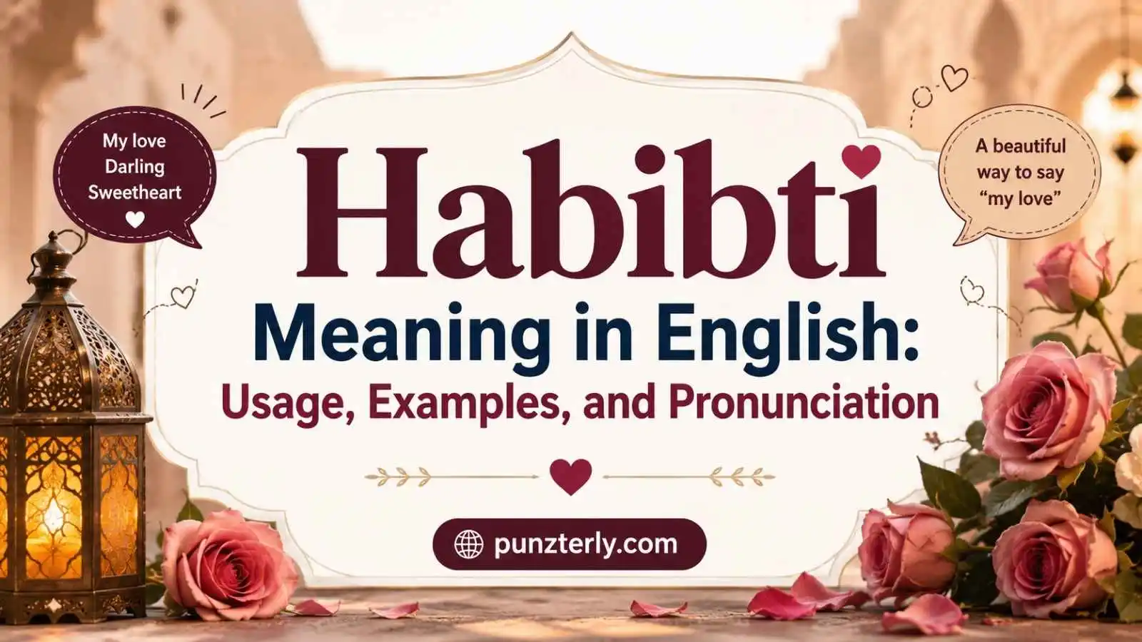 Habibti Meaning