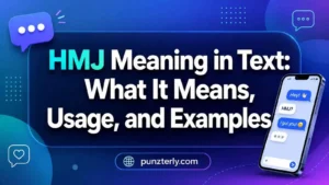 HMJ Meaning in Text