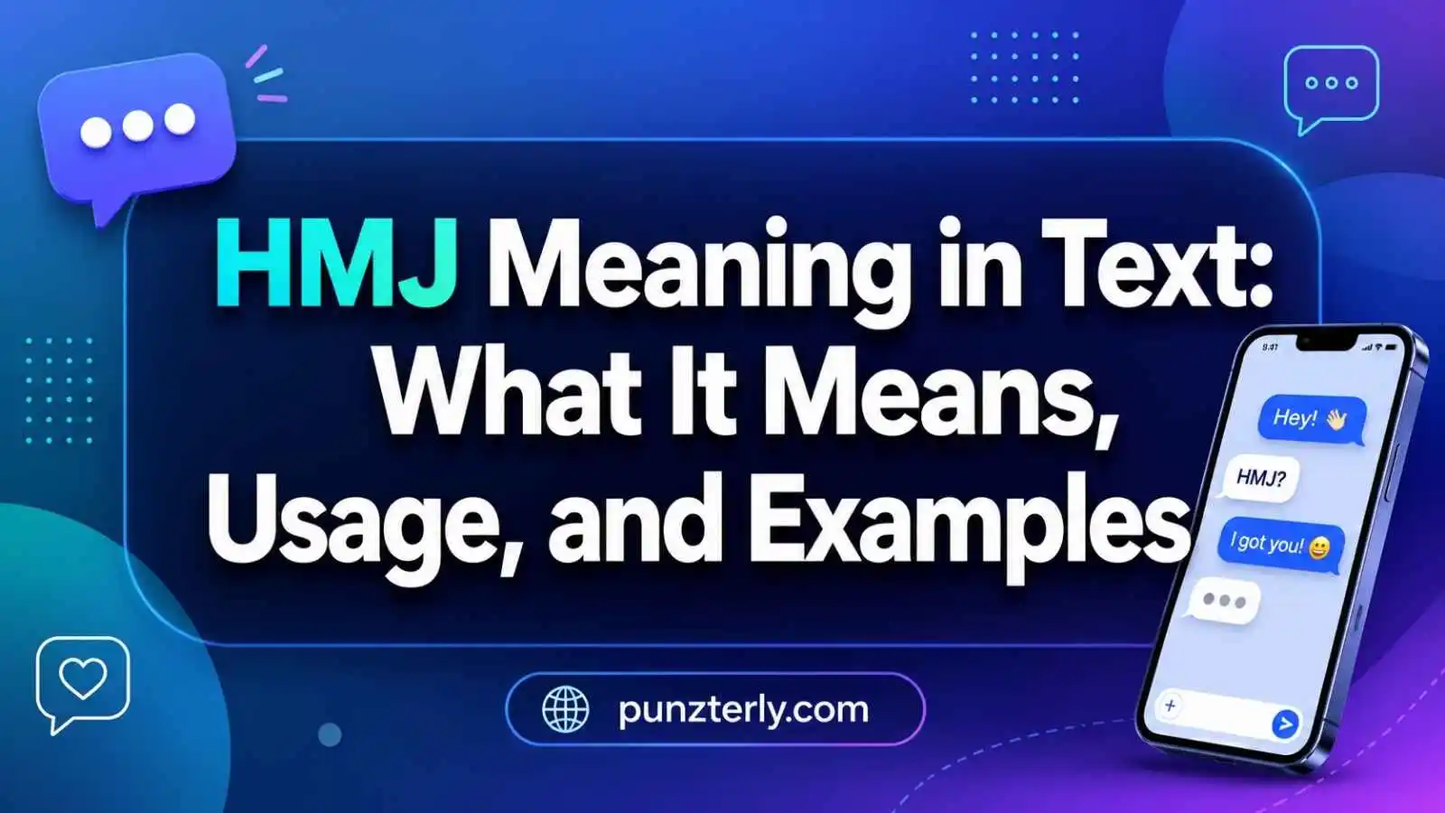 HMJ Meaning in Text