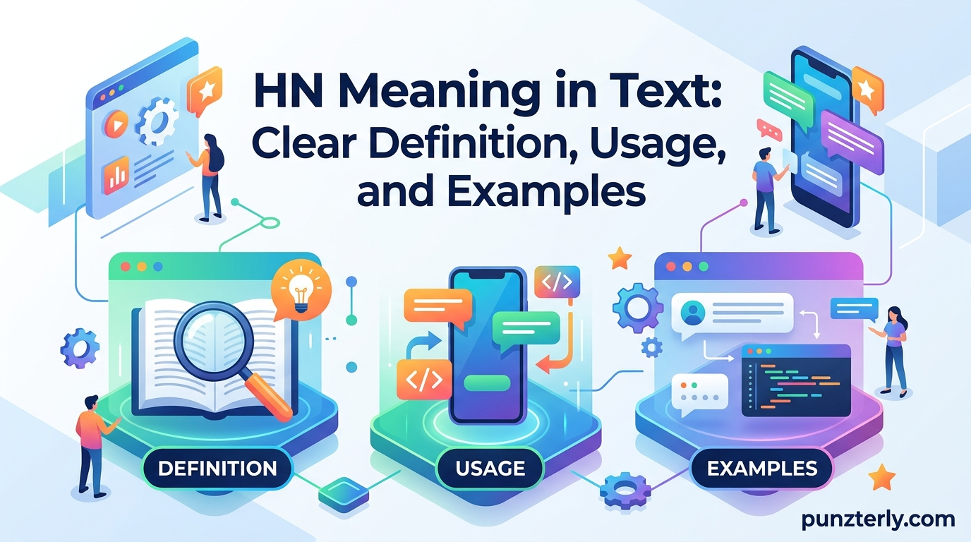 HN Meaning in Text