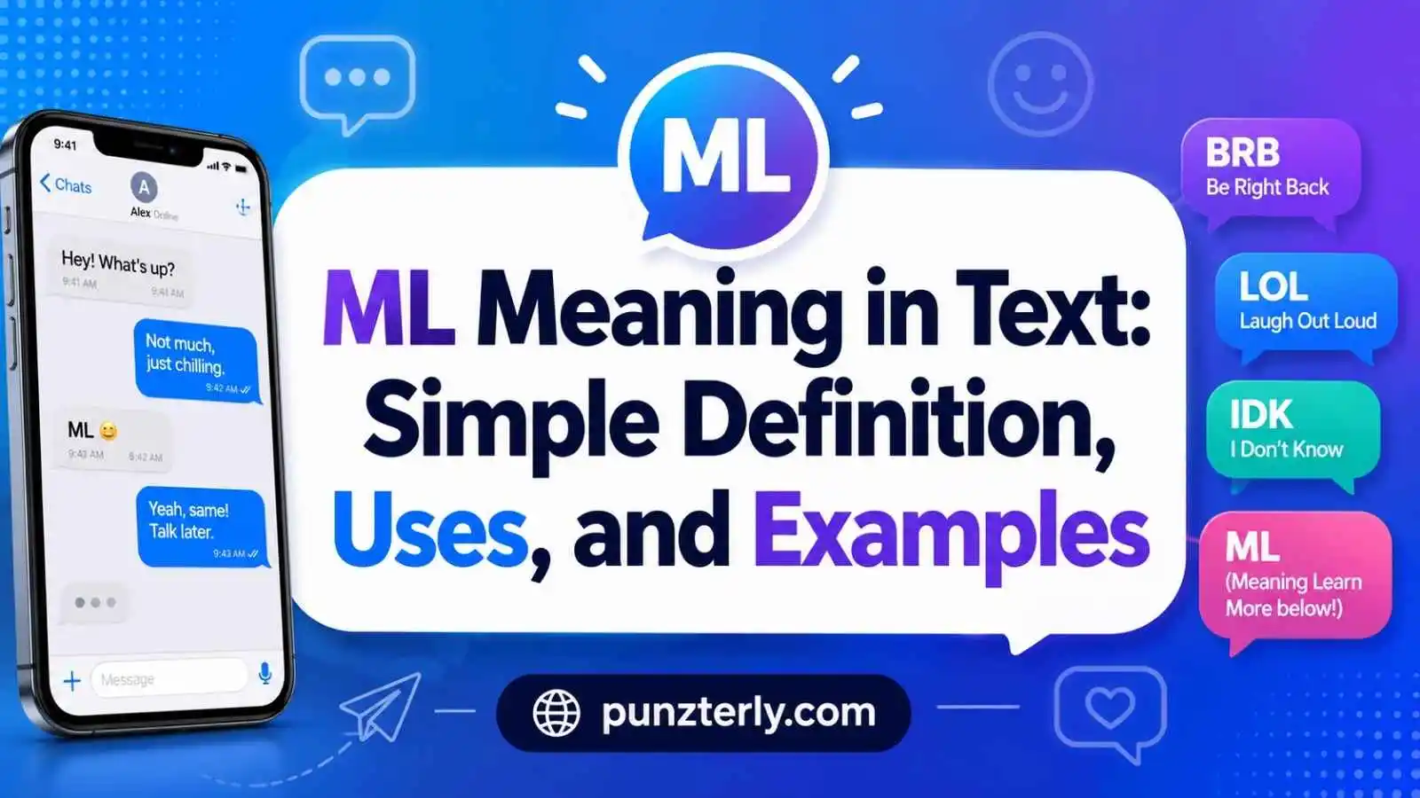 ML Meaning in Text