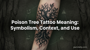 Poison Tree Tattoo Meaning