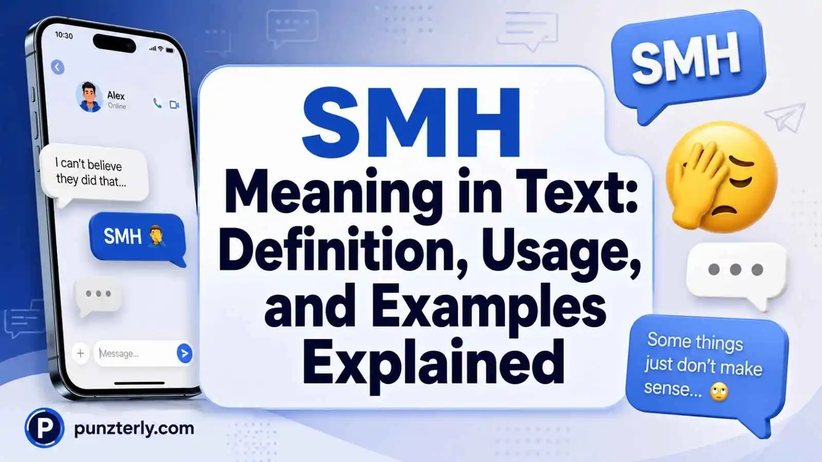 SMH Meaning in Text