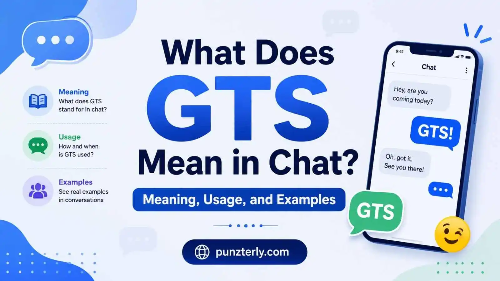 What Does GTS Mean in Chat
