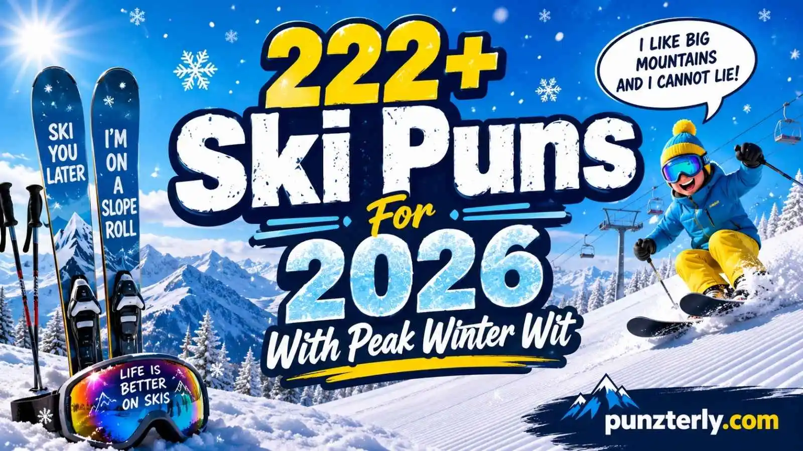ski puns 2026