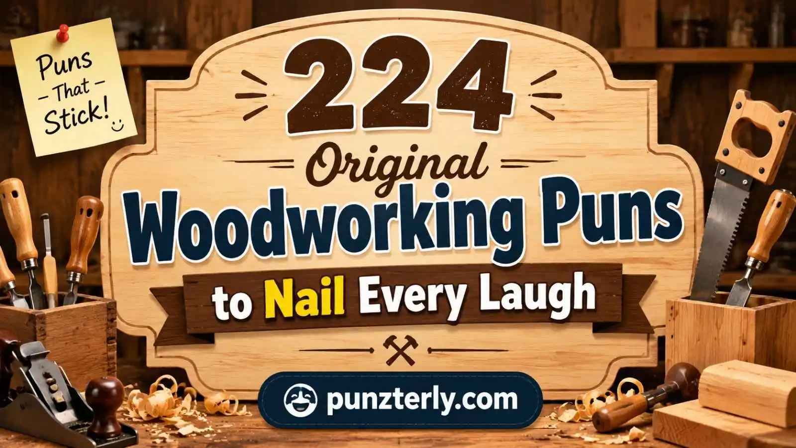 Woodworking Puns