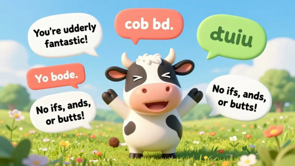Caption-Ready Cow Puns
