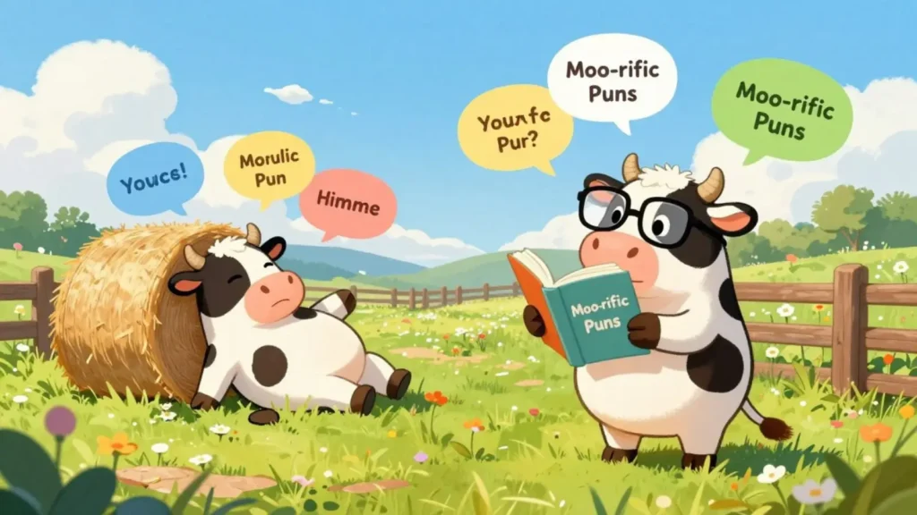 How Create Cow Puns