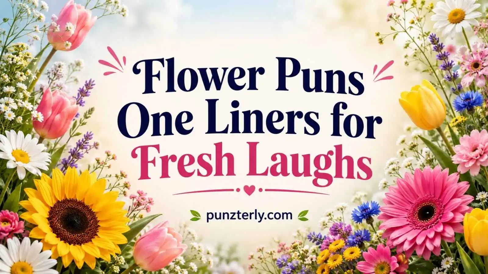 Flower Puns One Liners