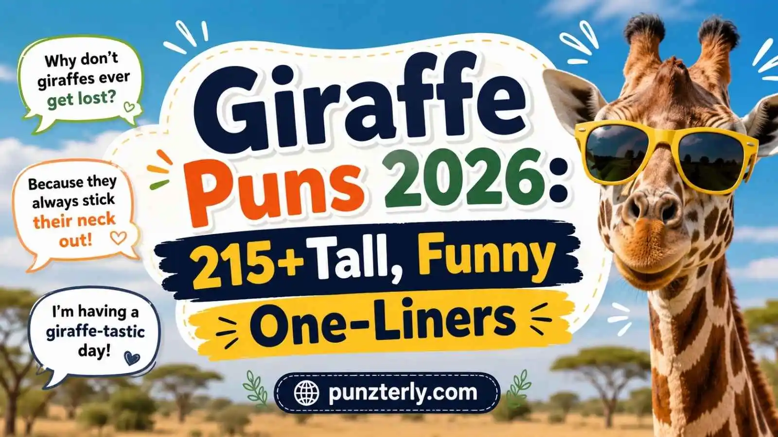 Giraffe Puns 2026
