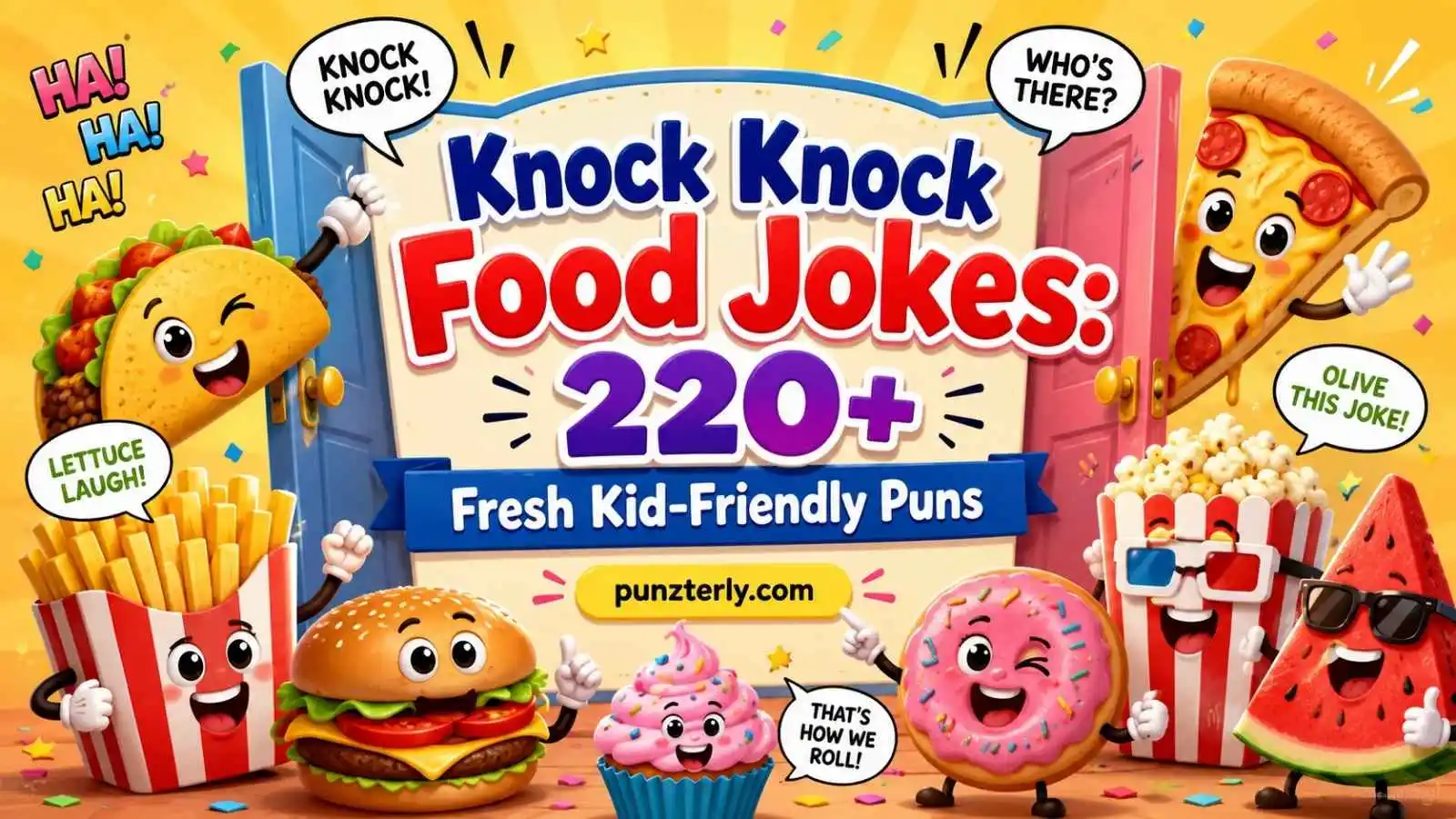 Knock Knock Food Jokes