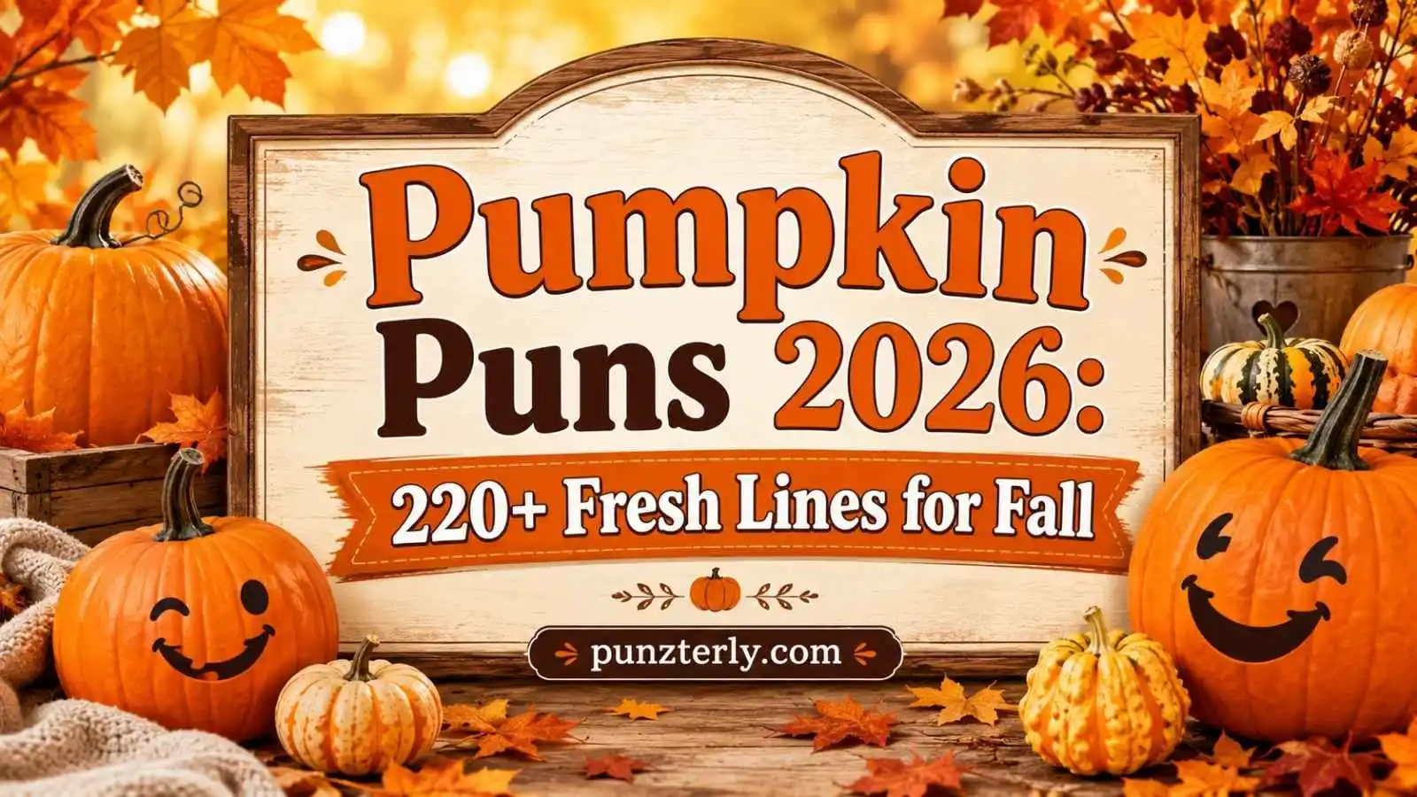 Pumpkin Puns 2026