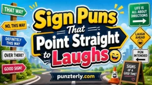 Sign Puns