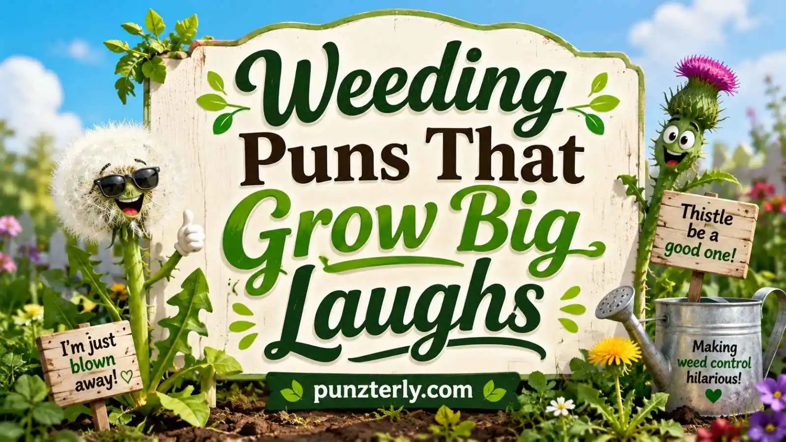 Weeding Puns