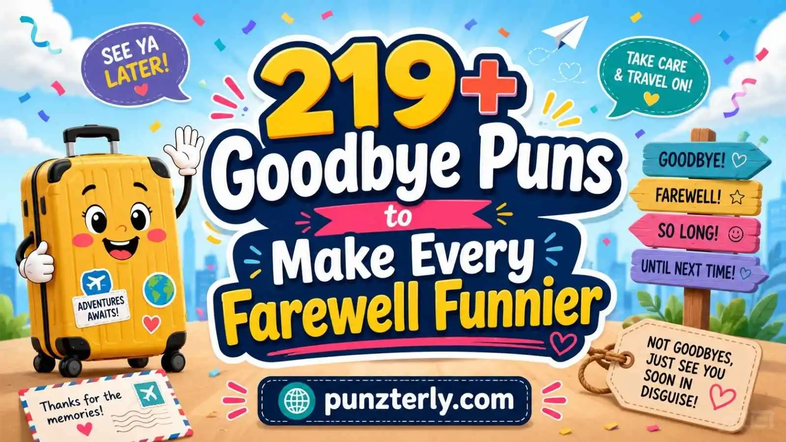 Goodbye Puns