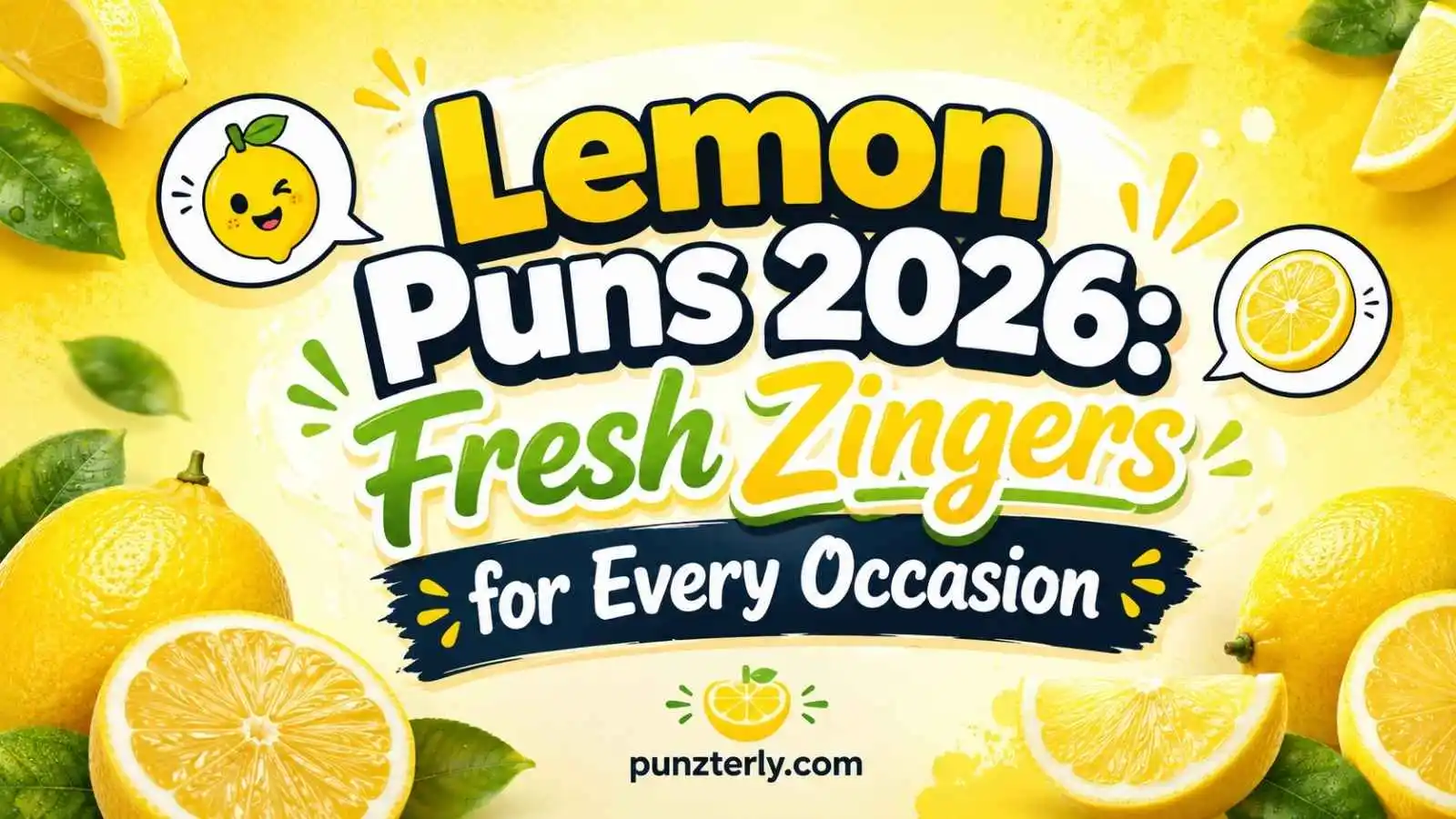 Lemon Puns 2026